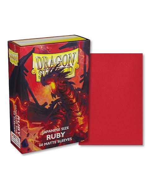 Dragon Shield Sleeves Small/Japanese ruby matte