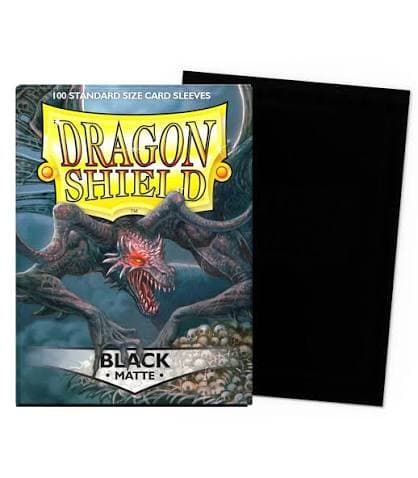 Dragon Shield Sleeves Standard black matte